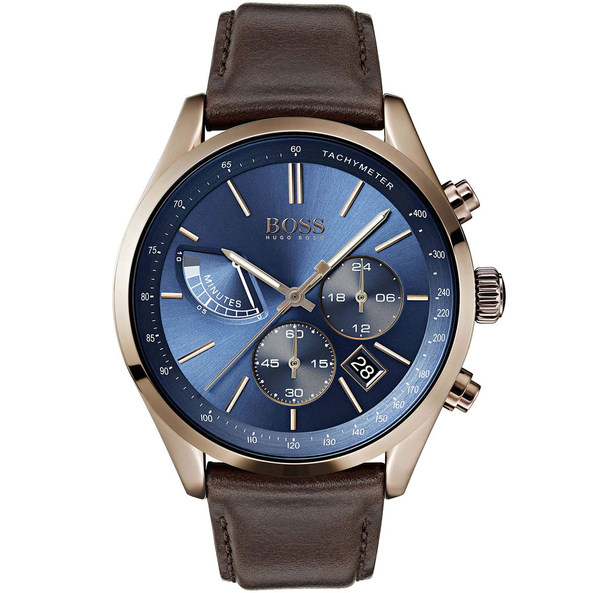 1513604-hugo-boss-watch-men-blue-dial-leather-brown-strap-quartz-analog-chronograph-grand-prix 1513604 hugo boss watch men blue dial leather brown strap quartz analog chronograph grand