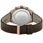 1513817-hugo-boss-watch-men-blue-dial-leather-brown-strap-quartz-analog-chronograph-champion