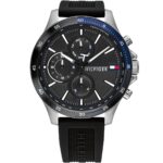 1791724-tommy-hilfiger-watch-men-black-dial-rubber-strap-quartz-analog-day-date-month-bank