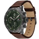 1791809-tommy-hilfiger-watch-men-green-dial-leather-brown-strap-quartz-battery-analog-monthly-weekly-date-gunmetal-trent