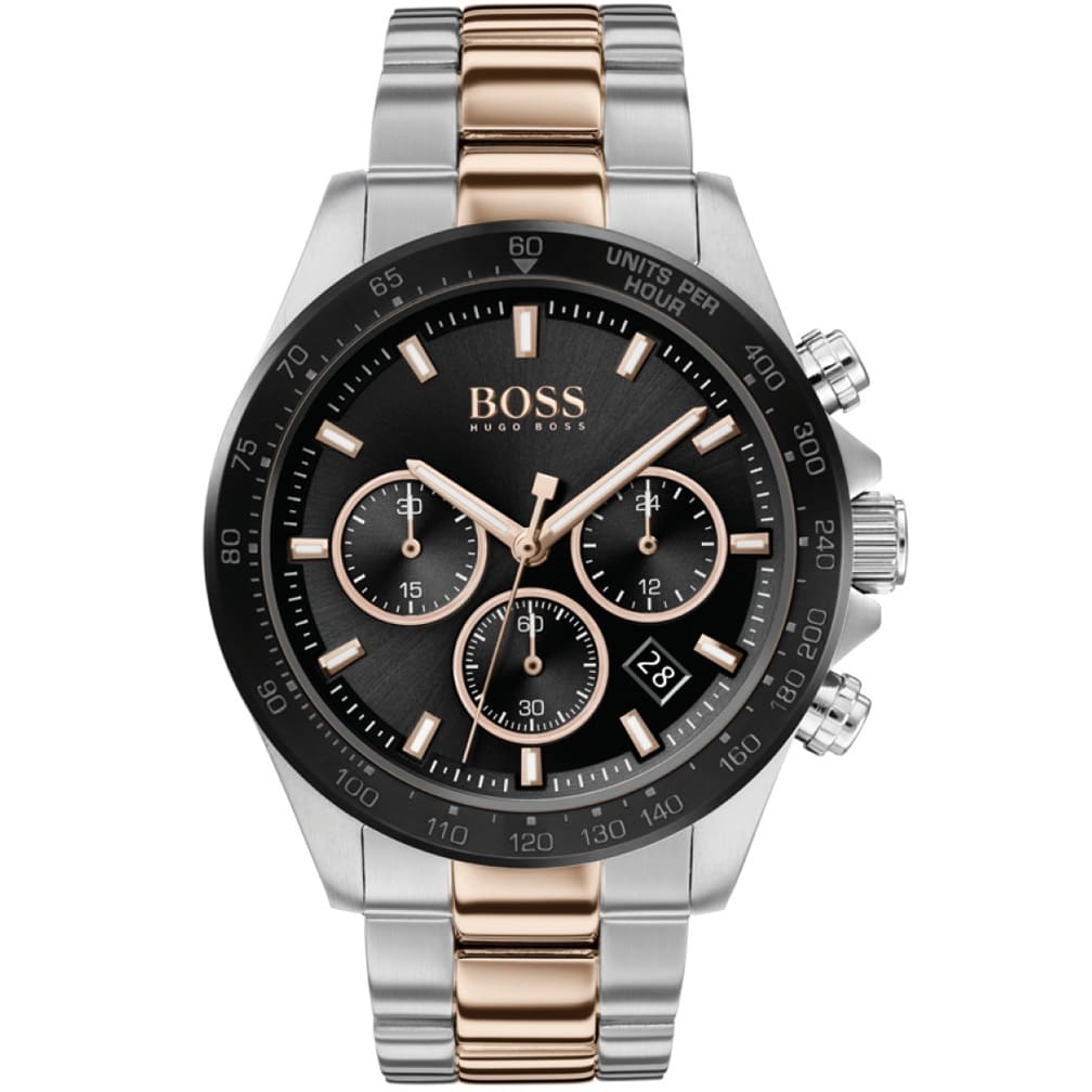 1513757-hugo-boss-watch-men-silver-gold-metal-hero-sport 1513757 hugo boss watch men silver gold metal hero sport