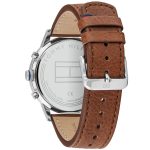 1791629-tommy-hilfiger-watch-men-blue-dial-leather-brown-strap-quartz-battery-analog-dual-time-kyle
