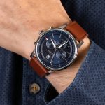 1791629-tommy-hilfiger-watch-men-blue-dial-leather-brown-strap-quartz-battery-analog-dual-time-kyle