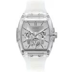 gw0203g1-guess-square-watch-men-silver-dial-rubber-transparent-strap-quartz-battery-analog-phoenix