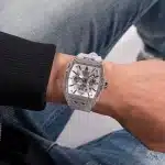 gw0203g1-guess-square-watch-men-silver-dial-rubber-transparent-strap-quartz-battery-analog-phoenix