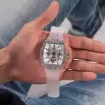 gw0203g1-guess-square-watch-men-silver-dial-rubber-transparent-strap-quartz-battery-analog-phoenix