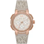 ساعة مايكل كورس للنساء MK6949 1 mk6949-michael-kors-chronograph-watch-women-white-dial-polyurethane-chloride-gray-strap-quartz-battery-analog-crystals-sidney