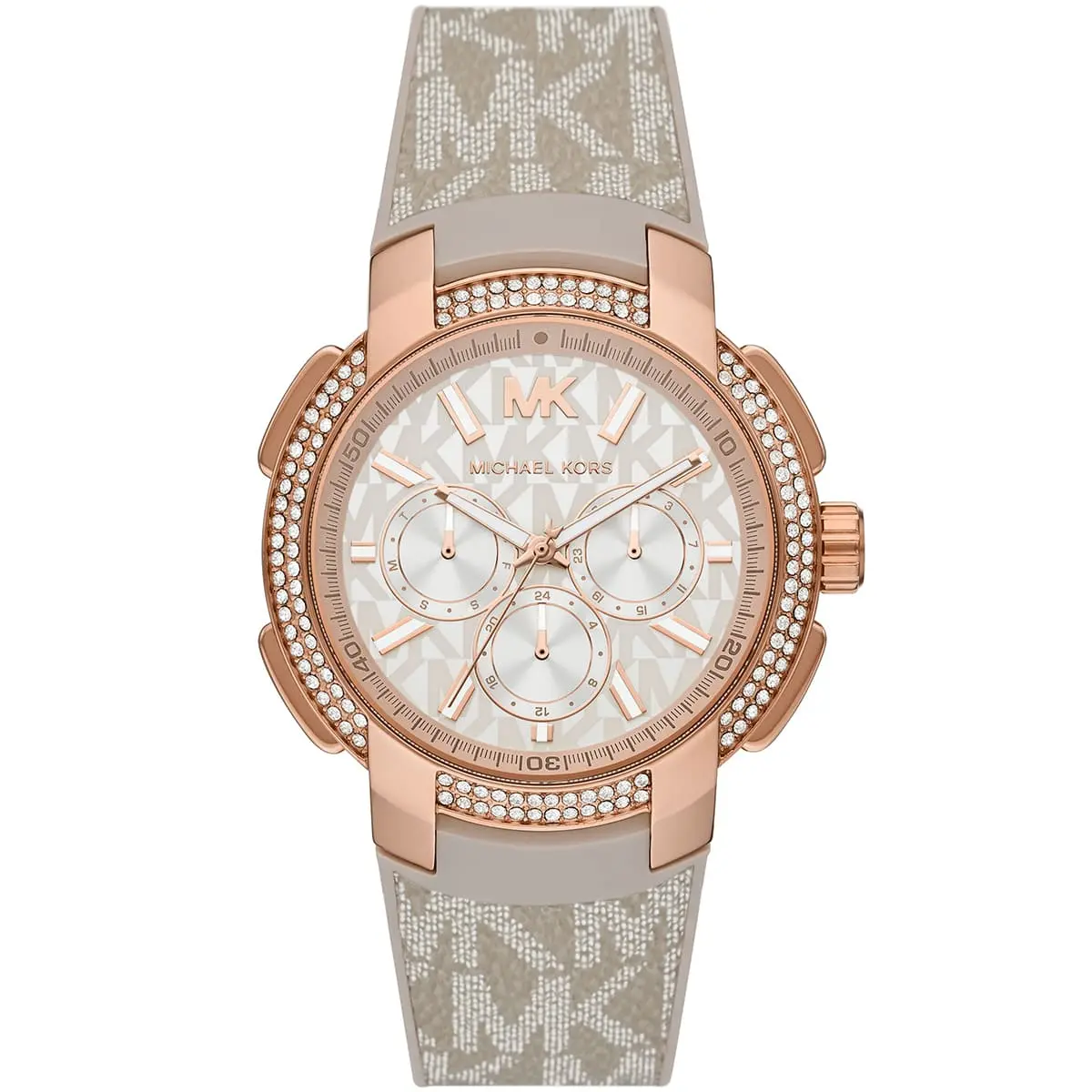 mk6949-michael-kors-chronograph-watch-women-white-dial-polyurethane-chloride-gray-strap-quartz-battery-analog-crystals-sidney mk6949 michael kors chronograph watch women white dial polyurethane chloride gray strap quartz battery analog crystals sidney