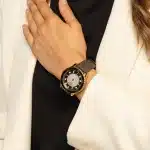mk6979-michael-kors-watch-women-black-gold-dial-polyurethane-chloride-brown-strap-quartz-battery-analog-three-hand-crystals-runway