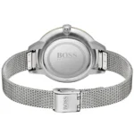 1502600-hugo-boss-watch-women-gold-dial-metal-stainless-silver-mesh-strap-quartz-battery-analog-three-hand-symphony