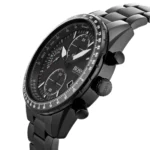 1513771-hugo-boss-watch-aero-men-black-dial-metal-stainless-strap-quartz-battery-analog-chronograph