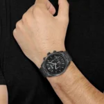1513960-hugo-boss-watch-men-black-dial-metal-stainless-strap-quartz-battery-analog-chronograph-champion