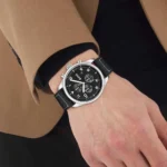 1513987-hugo-boss-watch-men-black-dial-leather-strap-quartz-battery-analog-chronograph-view