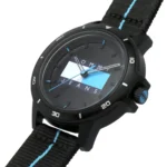 1791999-tommy-hilfiger-watch-jeans-men-black-dial-fibers-strap-quartz-battery-analog-three-hand-houston