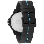 1791999-tommy-hilfiger-watch-jeans-men-black-dial-fibers-strap-quartz-battery-analog-three-hand-houston
