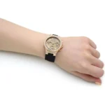 gw0257l1-guess-watch-women-gold-dial-rubber-black-strap-quartz-battery-analog-crystals-moonlight