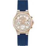 gw0257l3-guess-watch-women-rose-gold-dial-rubber-blue-strap-quartz-battery-analog-crystals-moonlight