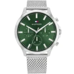 1710499-tommy-hilfiger-watch-men-green-dial-mesh-metal-stainless-steel-silver-strap-quartz-battery-analog-ryder