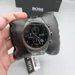 1513785-hugo-boss-watch-men-black-dial-metal-stainless-strap-quartz-battery-analog-chronograph-skymaster