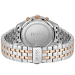 1513840-hugo-boss-watch-water-resistant-5bar-men-black-dial-metal-stainless-silver-rose-gold-strap-quartz-battery-analog-chronograph-associate