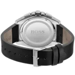 1513881-hugo-boss-watch-men-black-dial-leather-strap-quartz-battery-analog-chronograph-grandmaster