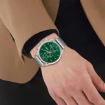 1513938-hugo-boss-watch-men-green-dial-metal-stainless-silver-mesh-strap-quartz-battery-analog-chronograph-skymaster
