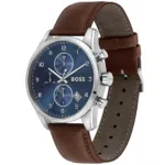 1513940-hugo-boss-watch-men-blue-dial-leather-brown-strap-quartz-battery-analog-chronograph-skymaster