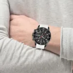 1513966-hugo-boss-watch-men-black-dial-rubber-white-strap-quartz-battery-analog-chronograph-10bar-330ft-admiral