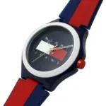 1720025-tommy-hilfiger-watch-jeans-unisex-blue-dial-rubber-red-strap-quartz-battery-analog-three-hand-berlin