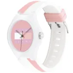 1720026-tommy-hilfiger-watch-jeans-unisex-pink-dial-rubber-white-strap-quartz-battery-analog-three-hand-berlin