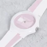 1720026-tommy-hilfiger-watch-jeans-unisex-pink-dial-rubber-white-strap-quartz-battery-analog-three-hand-berlin