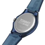 1720028-tommy-hilfiger-watch-jeans-unisex-black-dial-rubber-blue-strap-quartz-battery-analog-three-hand-berlin