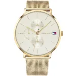 1781943-tommy-hilfiger-watch-women-gold-dial-mesh-metal-stainless-steel-golden-strap-quartz-battery-analog-jenna