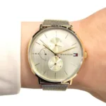 1781943-tommy-hilfiger-watch-women-gold-dial-mesh-metal-stainless-steel-golden-strap-quartz-battery-analog-jenna