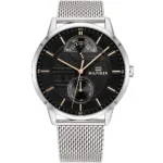 1791610-tommy-hilfiger-watch-men-black-dial-mesh-metal-stainless-steel-silver-strap-quartz-battery-analog-three-hand-hunter