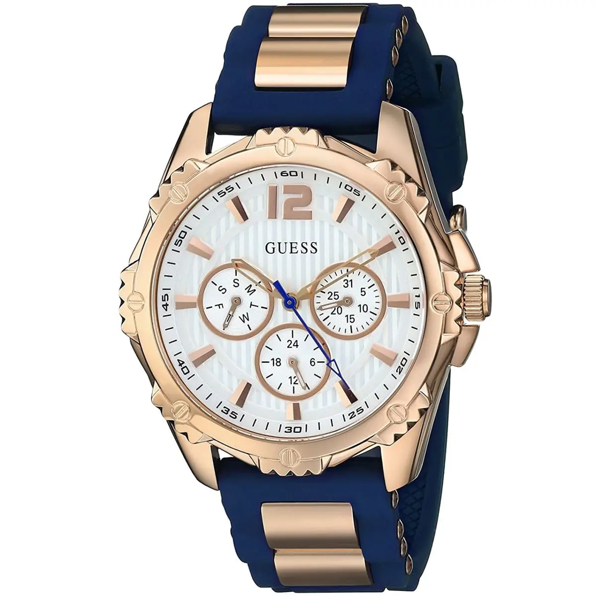 w0325l8-guess-watch-women-white-dial-rubber-blue-strap-quartz-battery-analog-intrepid-2_2