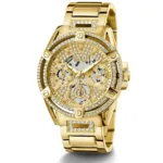 gw0464l2-guess-watch-women-crystals-gold-dial-metal-stainless-steel-golden-strap-quartz-battery-analog-crystal-queen