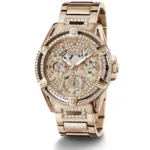 gw0464l3-guess-watch-women-patterned-crystals-rose-gold-dial-metal-stainless-steel-strap-quartz-battery-analog-crystal-queen