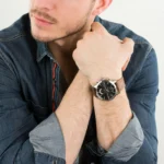 1710398-tommy-hilfiger-watch-water-resistant-5atm-165-feet-men-gray-dial-gunmetal-leather-brown-strap-quartz-battery-analog-three-hand-kane