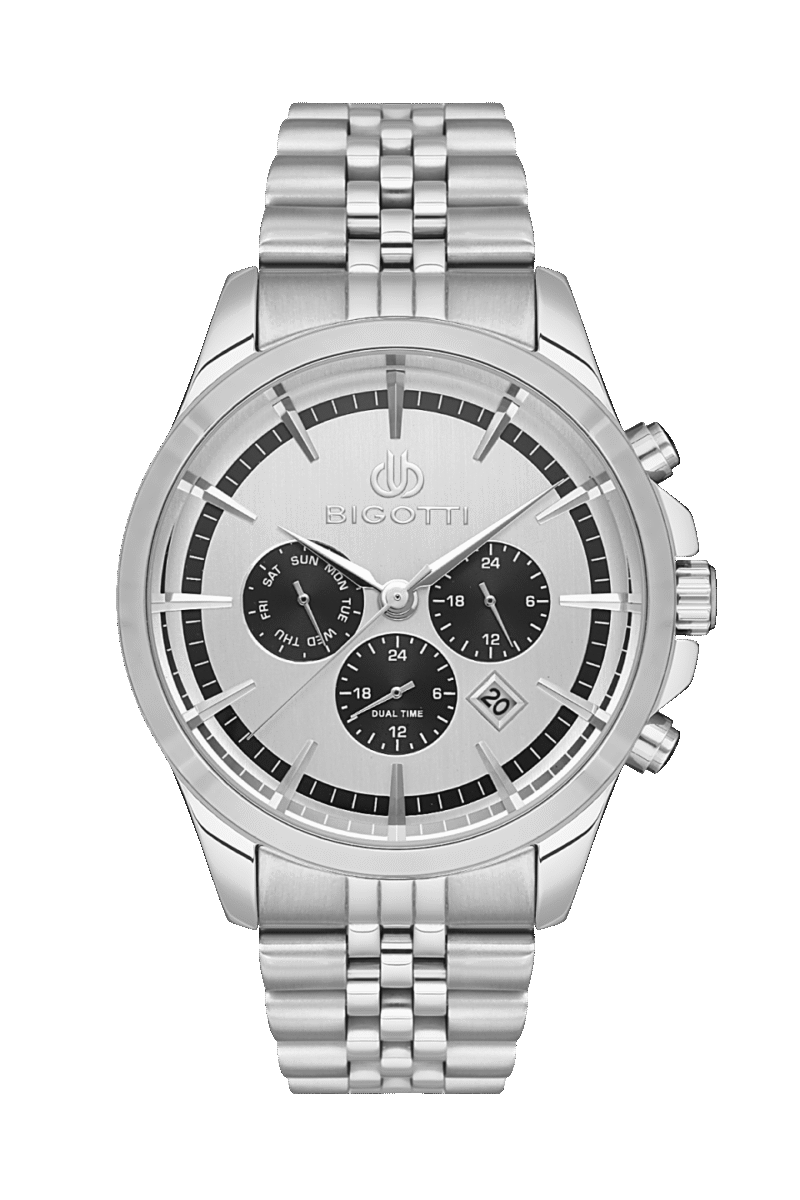 BIGOTTI MILANO MENS STAINLESS STEEL STRAP WATCH – BG.1.10468-1