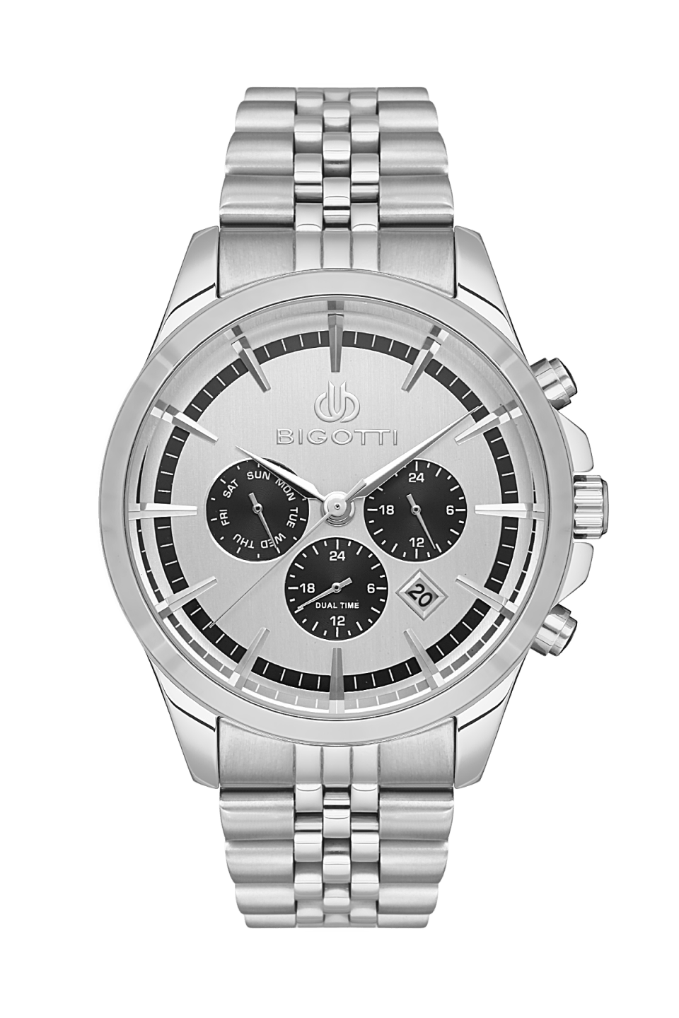 ساعة بيجوتي للرجال BG.1.10468-1 1 BIGOTTI MILANO MENS STAINLESS STEEL STRAP WATCH – BG.1