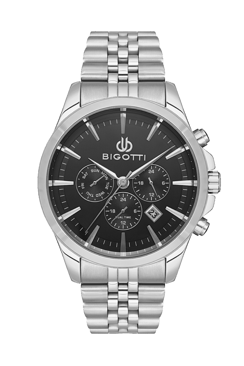 BIGOTTI MILANO MENS STAINLESS STEEL STRAP WATCH – BG.1.10468-2