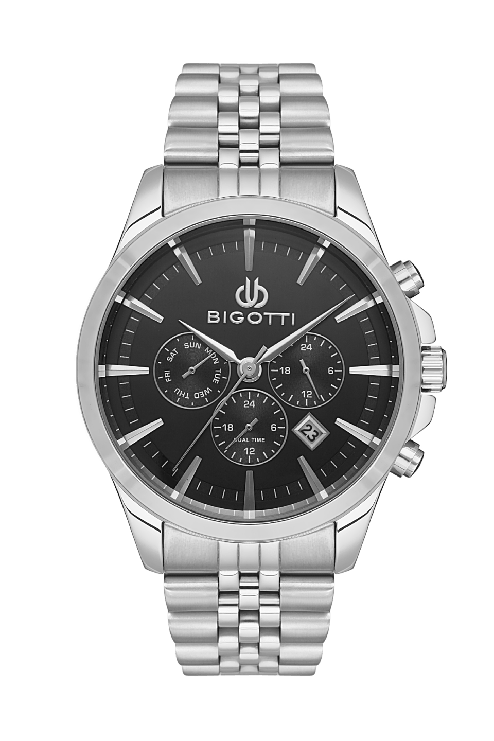 ساعة بيجوتي للرجال BG.1.10468-2 1 BIGOTTI MILANO MENS STAINLESS STEEL STRAP WATCH – BG.1