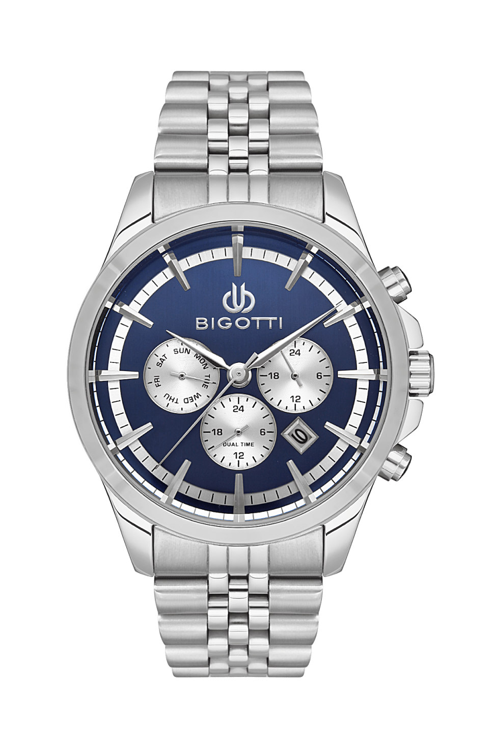ساعة بيجوتي للرجال BG.1.10468-3 1 BIGOTTI MILANO MENS STAINLESS STEEL STRAP WATCH – BG.1