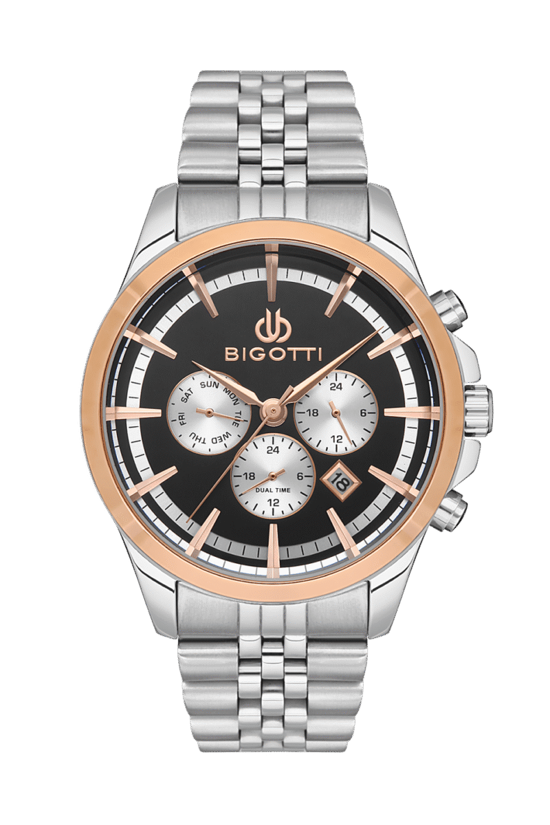 BIGOTTI MILANO MENS STAINLESS STEEL STRAP WATCH – BG.1.10468-4