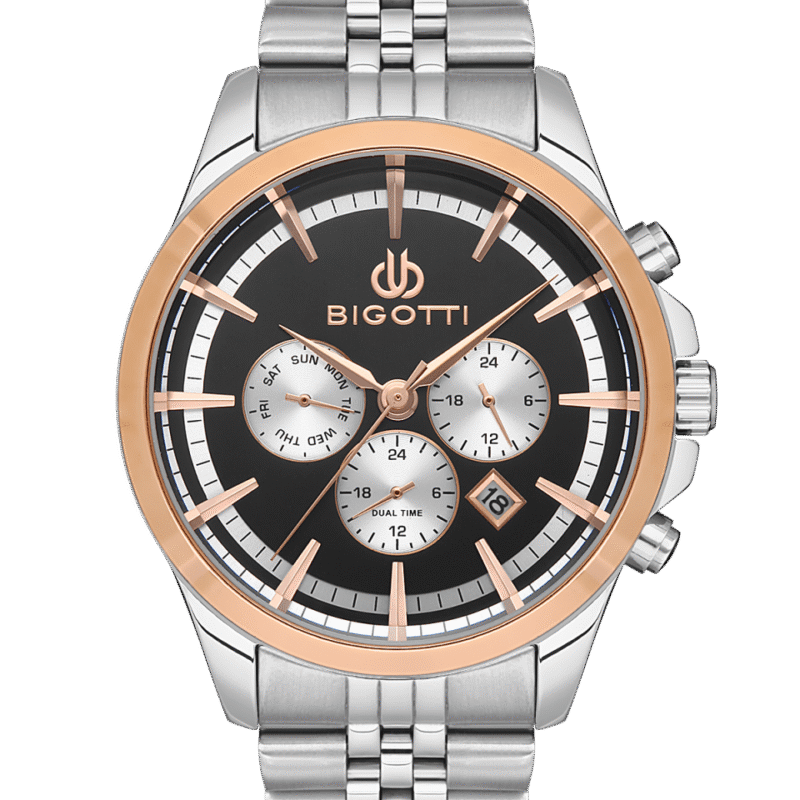 BIGOTTI MILANO MENS STAINLESS STEEL STRAP WATCH – BG.1.10468-4