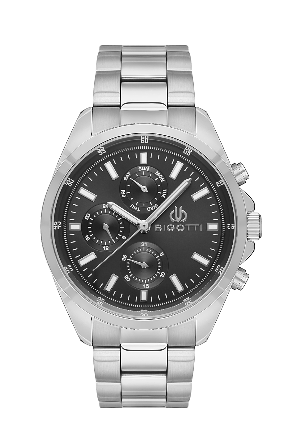 ساعة بيجوتي للرجال BG.1.10470-1 1 BIGOTTI MILANO MENS STAINLESS STEEL STRAP WATCH – BG.1