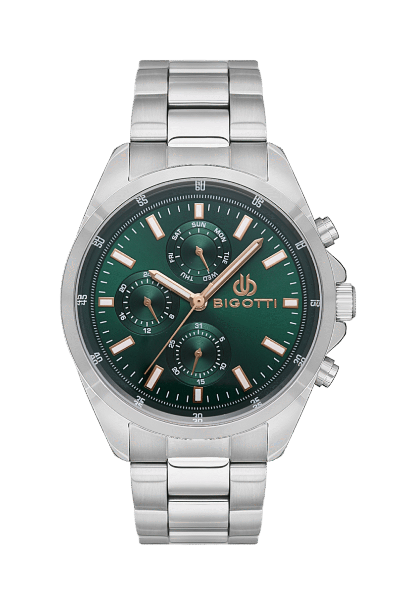BIGOTTI MILANO MENS STAINLESS STEEL STRAP WATCH – BG.1.10470-2