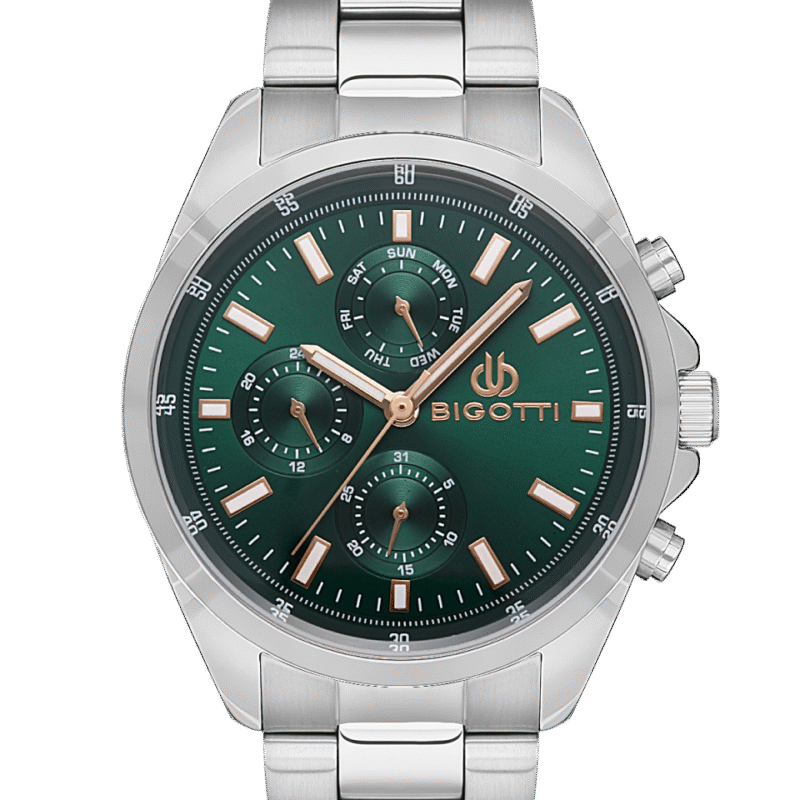 BIGOTTI MILANO MENS STAINLESS STEEL STRAP WATCH – BG.1.10470-2