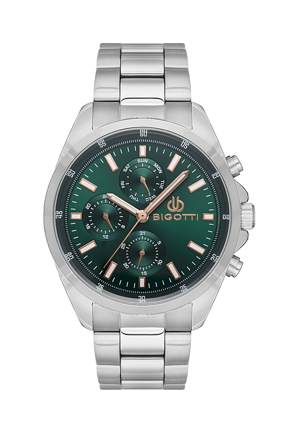 ساعة بيجوتي للرجال BG.1.10470-2 1 BIGOTTI MILANO MENS STAINLESS STEEL STRAP WATCH – BG.1
